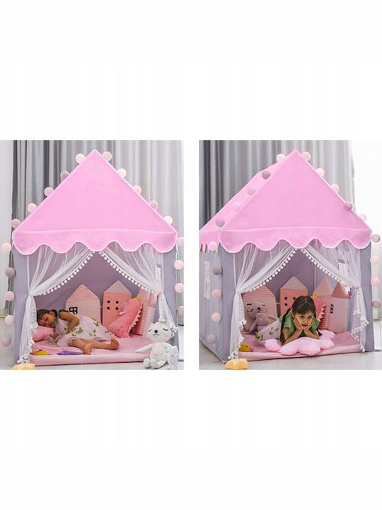 Kids Castle Play Tent Pink