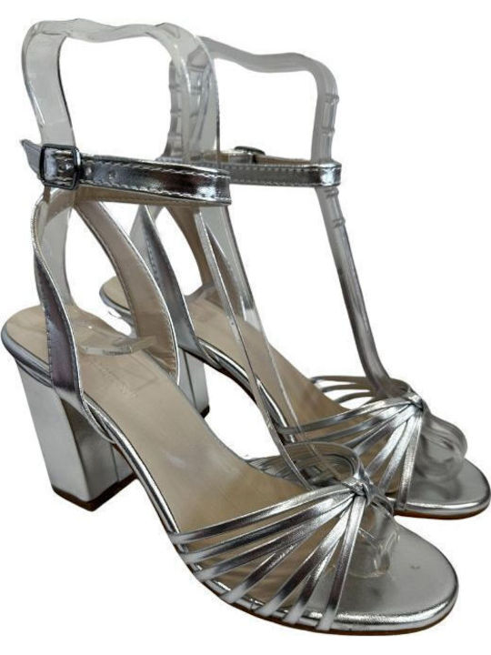 Sandalen Silber