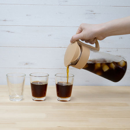 Hario Mizudashi Coffee Pot Mini Cold Brew Infuser Creamy