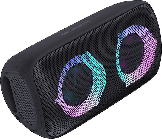 Sencor SSS 3500 Bluetooth-Lautsprecher 80W mit Akkulaufzeit bis zu 18 Stunden Schwarz