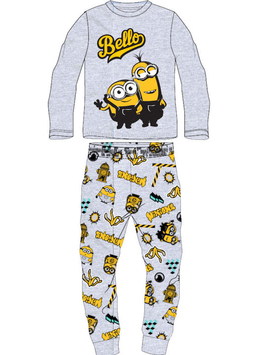Disney Kinder Schlafanzug Baumwolle GREY 802-0266-0021