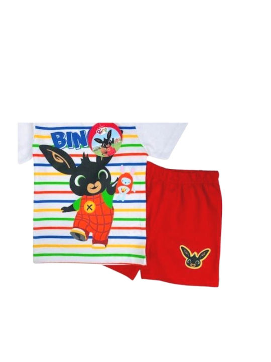 Disney Kinder Schlafanzug Sommer Baumwolle Bing Red