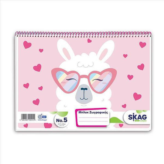 Skag Bloc de Desen A4 21x29.7cm Fun 1buc (Diverse modele/culori)