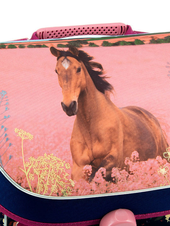 Arsuna Schulranzen Rucksack Junior High-High School Mehrfarbig