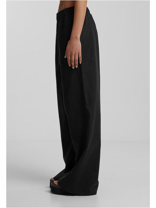Sweatpants Flared Black