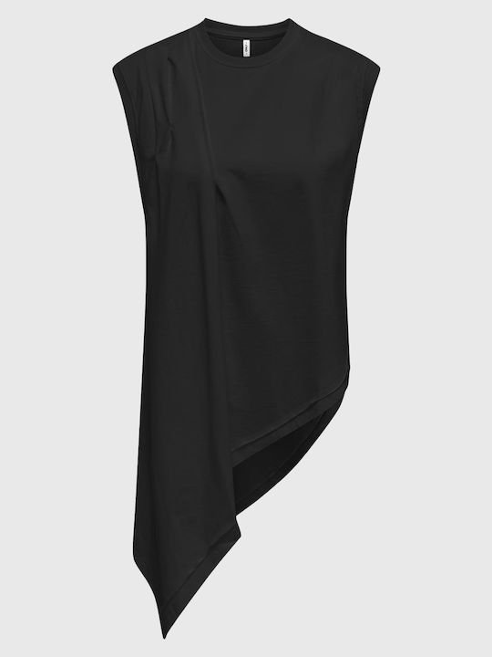 Life Women's Blouse Cotton Sleeveless Black