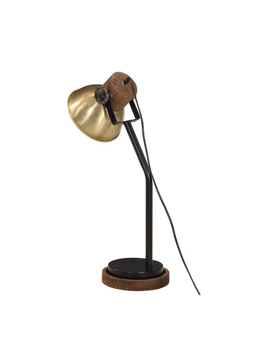 vidaXL Office Lamp for Socket E27 in Bronze Color