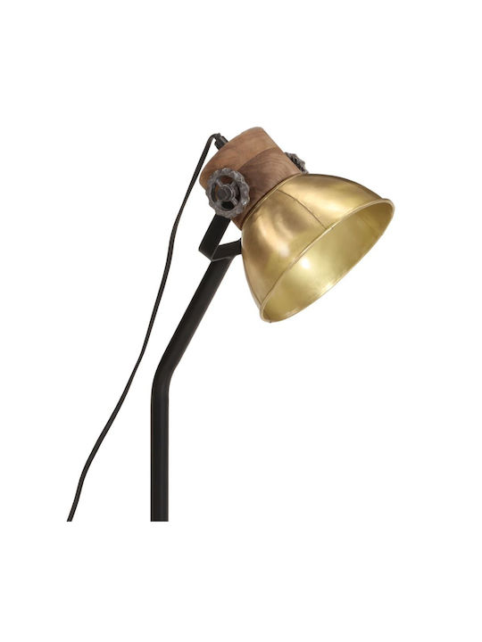 vidaXL Office Lamp for Socket E27 in Bronze Color