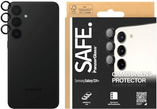 PanzerGlass Safe Camera Protection Tempered Glass Black for the Samsung S24+