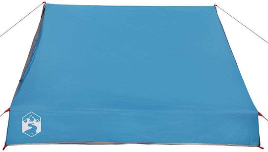 vidaXL Camping Tent Blue for 2 People 210x150x120cm