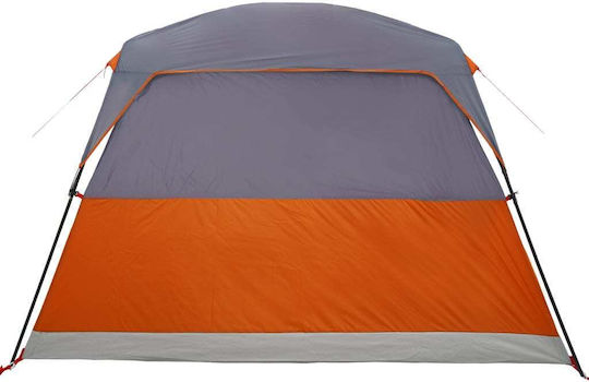 vidaXL Cort de Camping Portocaliu pentru 4 Persoane