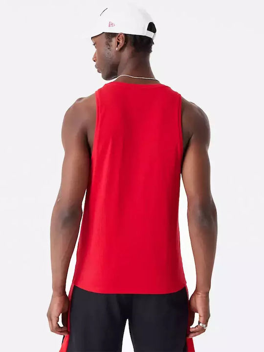 New Era Men's Athletic Sleeveless Blouse Red