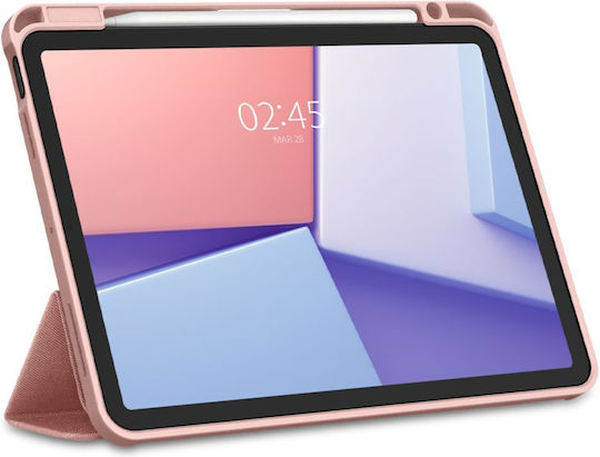 Spigen Urban Fit Flip Cover Ροζ Χρυσή (iPad Air 11” M2, iPad Air 10.9” (5th-4th gen.))