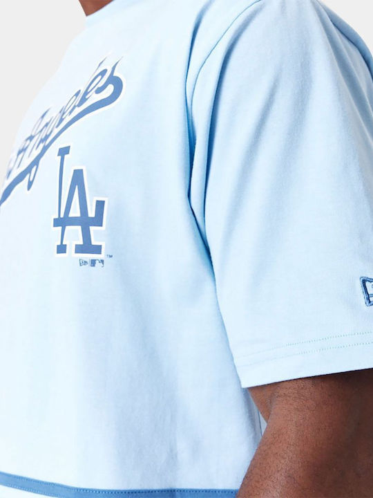 New Era La Dodgers World Series Ανδρικό T-shirt Κοντομάνικο Pastel Blue