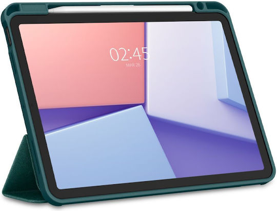 Spigen Urban Fit Flip Cover Midnight Green (iPad Air 11" 2024/2025/2026 / iPad Air 2020/2022)