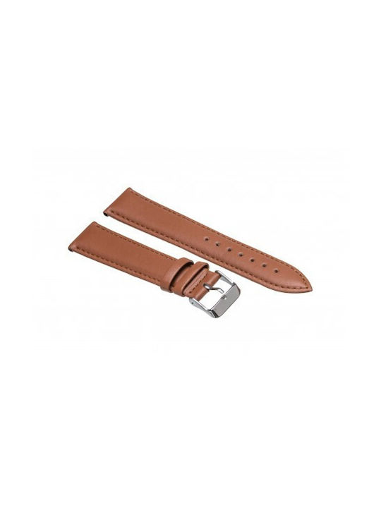 Tzevelion Leather Strap Brown 24mm