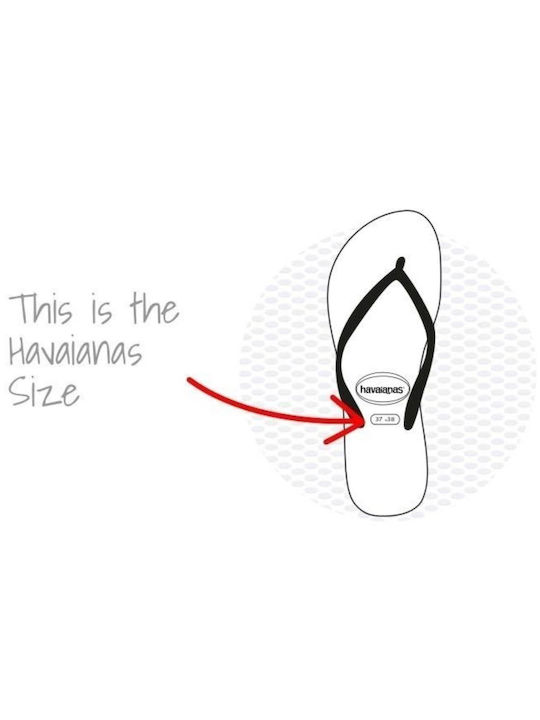 Havaianas Logomania Neon Frauen Flip Flops in Gelb Farbe