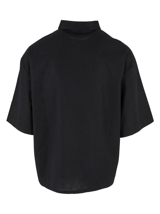 Linen Shirt Black