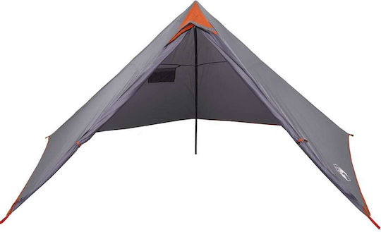 vidaXL Cort Tip Teepee Gri pentru 7 Persoane