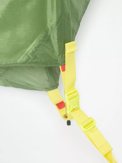 Marmot Vapor 2p Σκηνή Camping Igloo Πράσινη με Διπλό Πανί 4 Εποχών για 2 Άτομα
