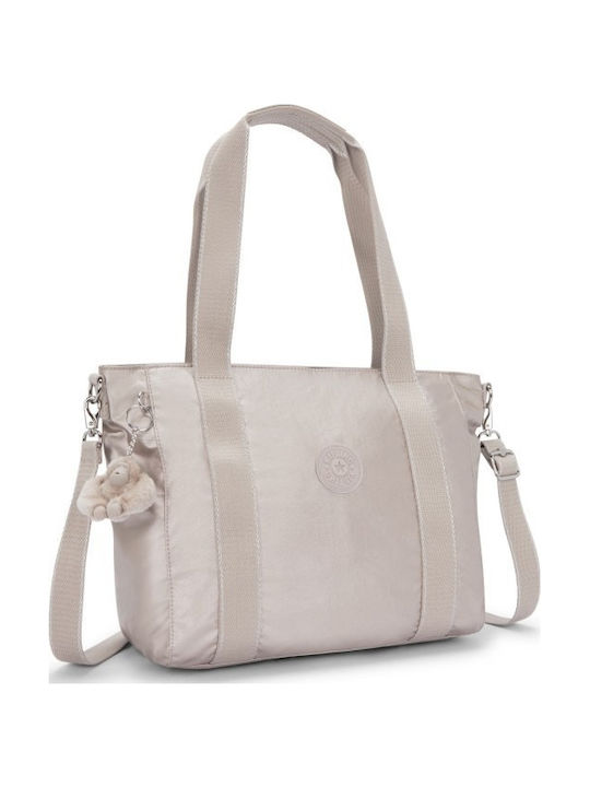 Women's Bag Tote Handbag Silver