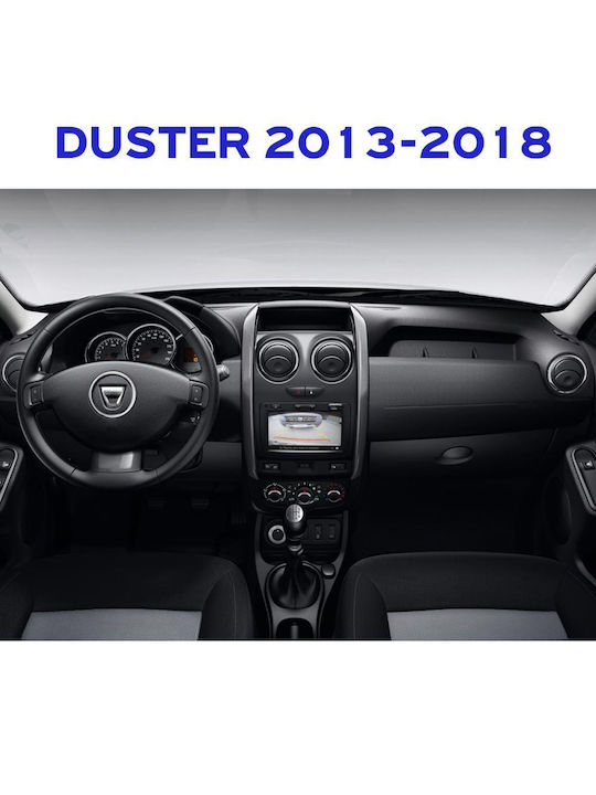 Digital IQ Car-Audiosystem für Dacia Staubwedel 2012-2019 (Bluetooth/USB/AUX/WiFi/GPS/Apple-Carplay/Android-Auto) mit Touchscreen 9"