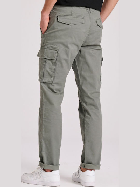 Herren-Cargohose Regular Fit Sage Green