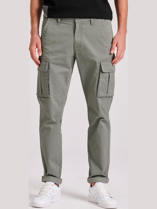 Herren-Cargohose Regular Fit Sage Green