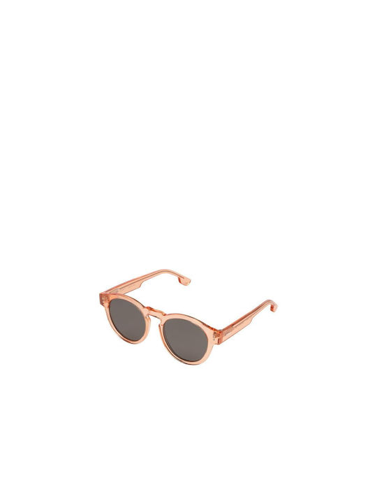 Komono Clement Sunglasses with Pink Plastic Frame and Gray Lens KOM-S1649