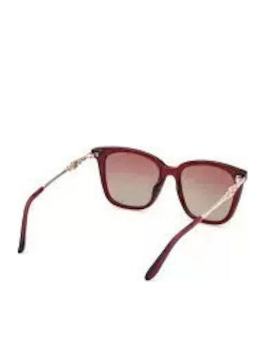 Guess Women's Sunglasses with Burgundy Plastic Frame and Burgundy Lens gu7886 69f