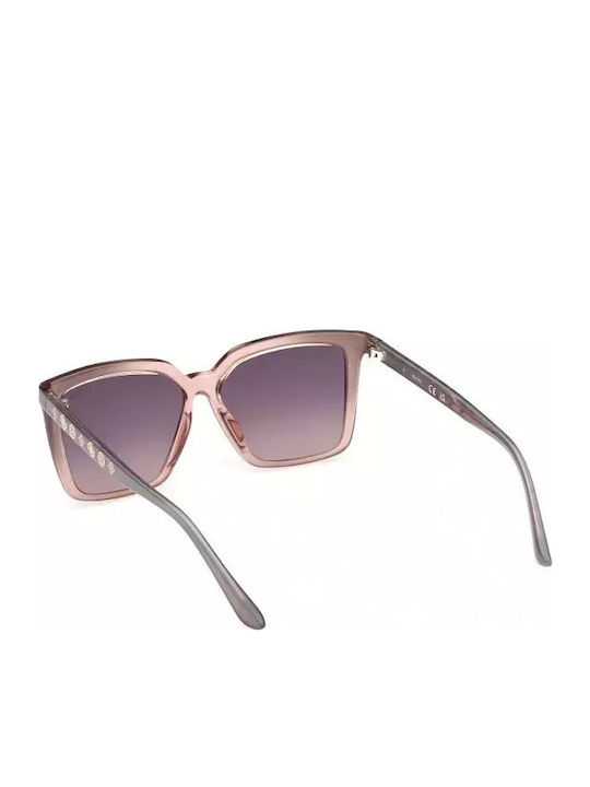 Guess Damen-Sonnenbrille Grau-Meli Braun-Grau Degrade Linse 00099 20b 55mm