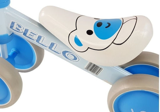 Lean Toys Bicicletă de Echilibru pentru Copii Albastru