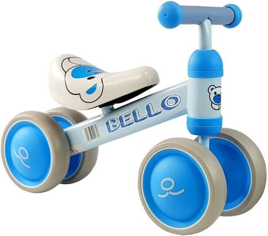 Lean Toys Bicicletă de Echilibru pentru Copii Albastru