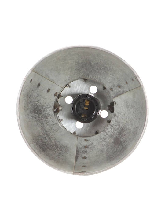 Vidaxl Industrielle Tischlampe 25 W Silber 58x18x90 cm E27 Silber