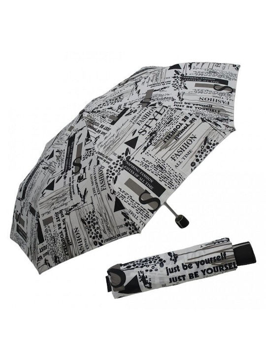 Doppler Regenschirm Kompakt Weiß