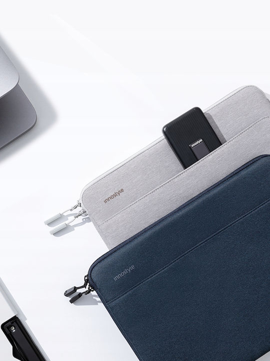 Innostyle Водоустойчива Чанта Калъф за лаптоп 14" в Сив цвят S112LGY-14