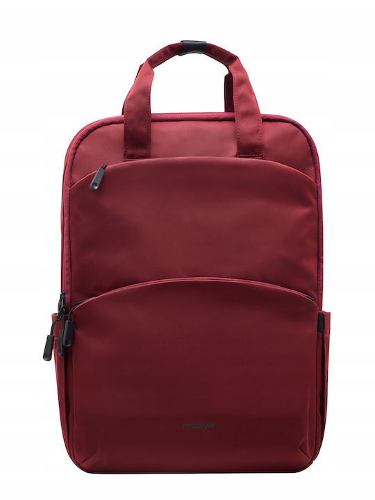 Innostyle Αδιάβροχη Τσάντα Πλάτης για Laptop 15.6" σε Κόκκινο χρώμα P21DR