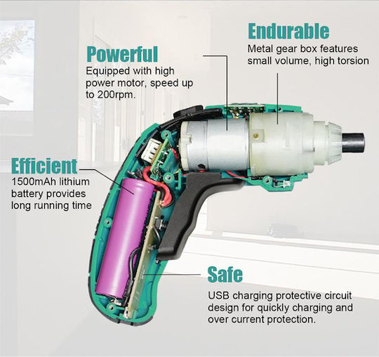 Proskit Screwdriver Battery 3.6V