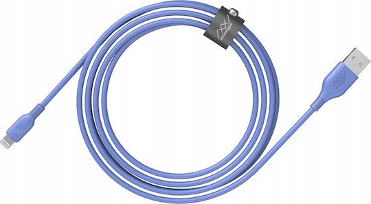 Innostyle Regular USB-A la Cablu Lightning Albastru 2m (IAL150tLBL)