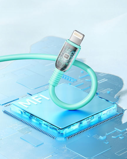 Innostyle USB-C to Lightning Cable Πράσινο 1m (ICL120tAQ)