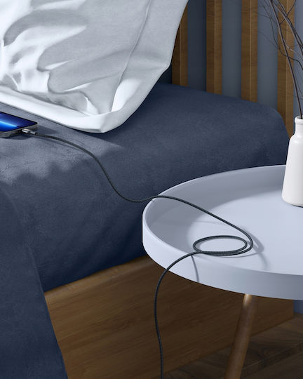 Innostyle USB-A to Lightning Cable Μαύρο 2m (IAL150ALBLK)