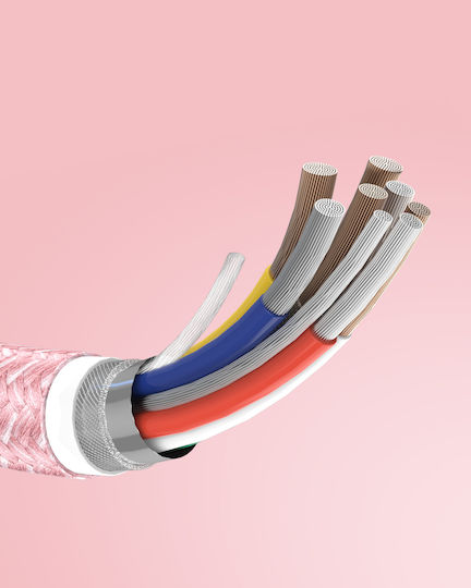Samsung USB-C to Lightning Cable 60W Ροζ 2m (ICC150ALBP)