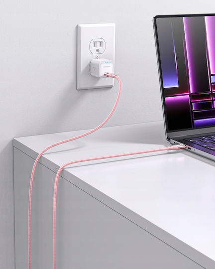 Samsung USB-C to Lightning Cable 60W Ροζ 2m (ICC150ALBP)