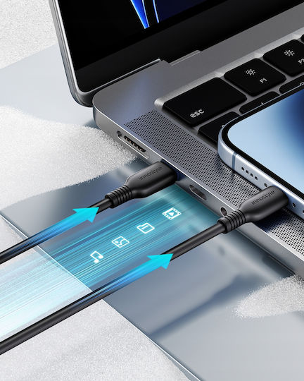 Innostyle USB-C zu Lightning Kabel Schwarz 1m (ICL120tBLK)