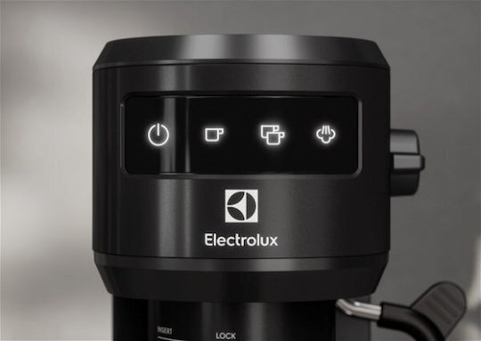 Electrolux Mașină de Espresso 1450W Presiune 15bar Neagră E6EC1-6BST
