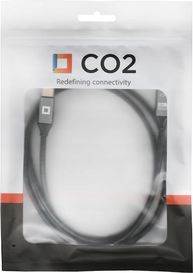 Cablu USB 2.0 USB-C Masculin - USB-C 100W Gri 3m CO2-0004