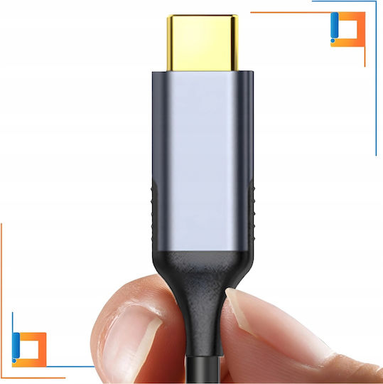 Cablu USB 2.0 USB-C Masculin - USB-C 100W Gri 3m CO2-0004