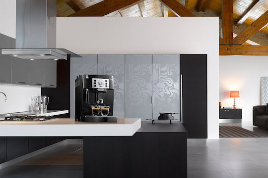 De'Longhi Magnifica S Ecam Automatic Espresso Machine 1450W Pressure 15bar with Grinder Black/Silver