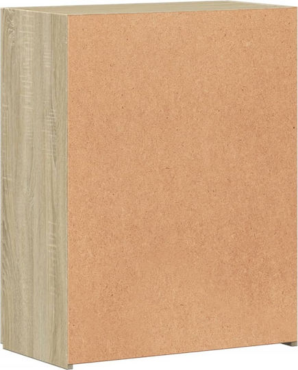 Дървен Офисен Шкаф Дъб 60x32x77.5см