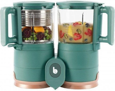 Babymoov Nutribaby Food Steamer with Blender with 2 Steaming Decks 2lt